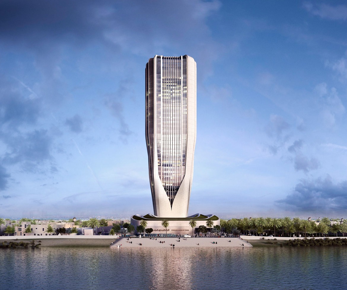 A modern office environment